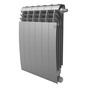 Biliner 500 Silver Satin VR (Нижнее подключение) 6 секций
